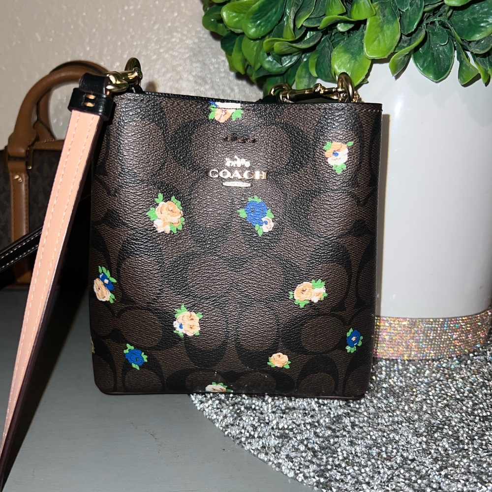 Coach mini town bucket bag